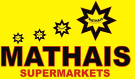 Mathais Supermarkets logo